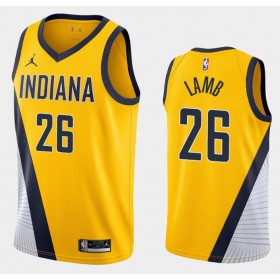 Dres Indiana Pacers Jeremy Lamb 26 2020-21 Jordan Brand Statement Edition Swingman